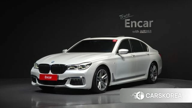 BMW 7 Series (G11) 2018 Белый из Кореи
