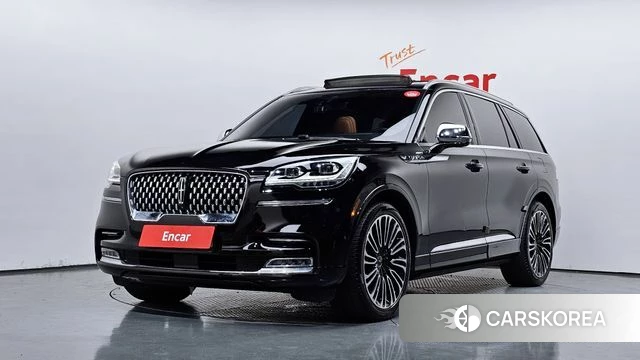 Lincoln Aviator 2nd generation 2021 Черный из Кореи