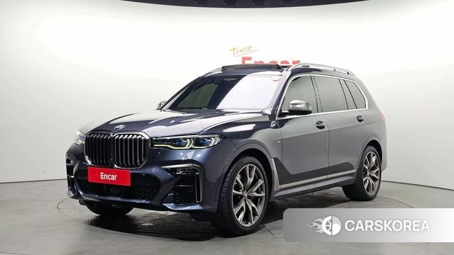 BMW X7 (G07) 2021 Серый из Кореи