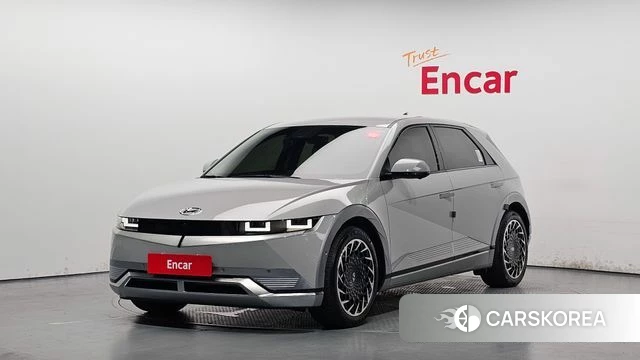 Hyundai Ionic 5 2022 Серебристо-серый из Кореи