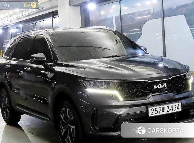 Kia Sorento 4th Generation 2022 Серый из Кореи