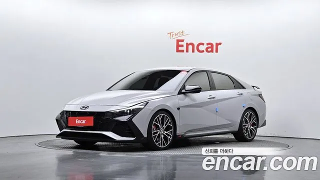 Hyundai Avante (CN7) 2022 Серебристо-серый из Кореи