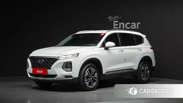 Hyundai Santa Fe TM 2019 Белый из Кореи
