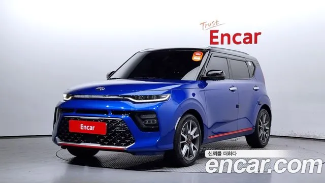 Kia Soul Booster 2019 Синий из Кореи