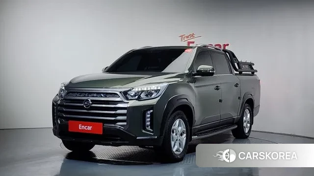 Ssangyong The New Rexton Sports Cannes 2021 Зеленый из Кореи