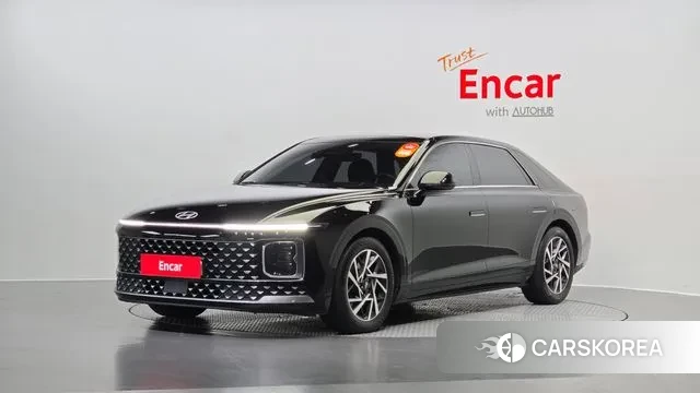 Hyundai Grandeur (GN7) 2023 Черный из Кореи