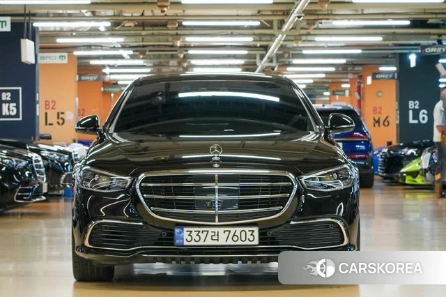 Mercedes-Benz S-Class W223 2022 Черный из Кореи