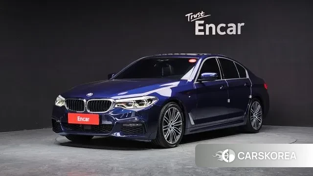 BMW 5 Series (G30) 2019 Синий из Кореи