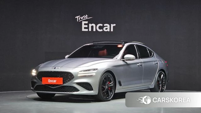 Genesis The New G70 2023 Серый из Кореи