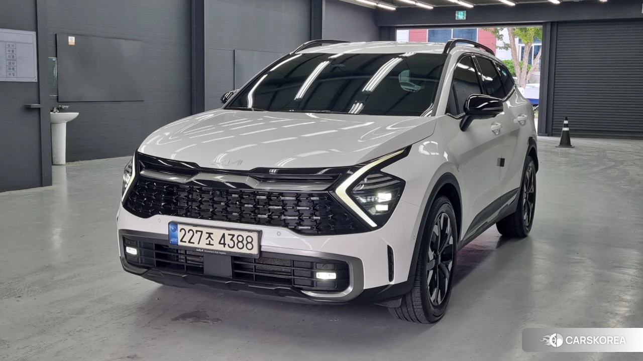 Kia The New Sportage 5th Generation 2024 Белый из Кореи