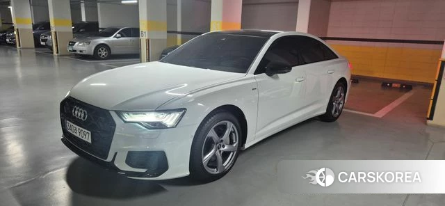 Audi A6 (C8) 2025 Белый из Кореи