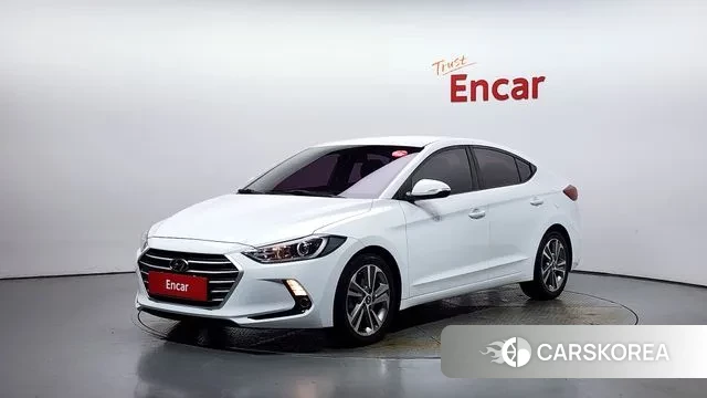 Hyundai Avante AD 2018 Белый из Кореи