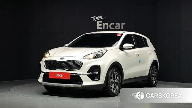 Kia Sportage The Bold 2021 Белый из Кореи