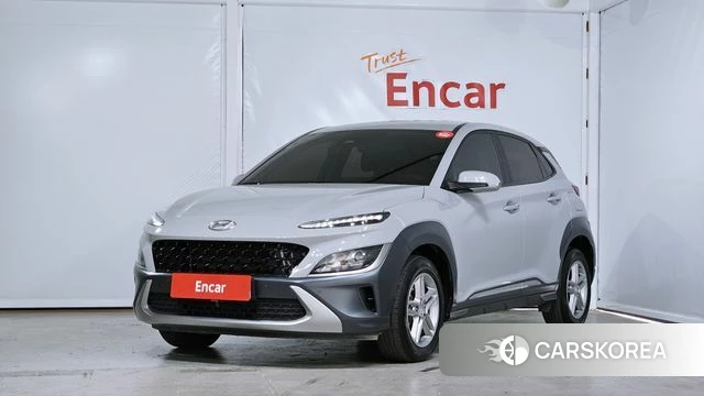 Hyundai The New Kona 2022 Серебристо-серый из Кореи