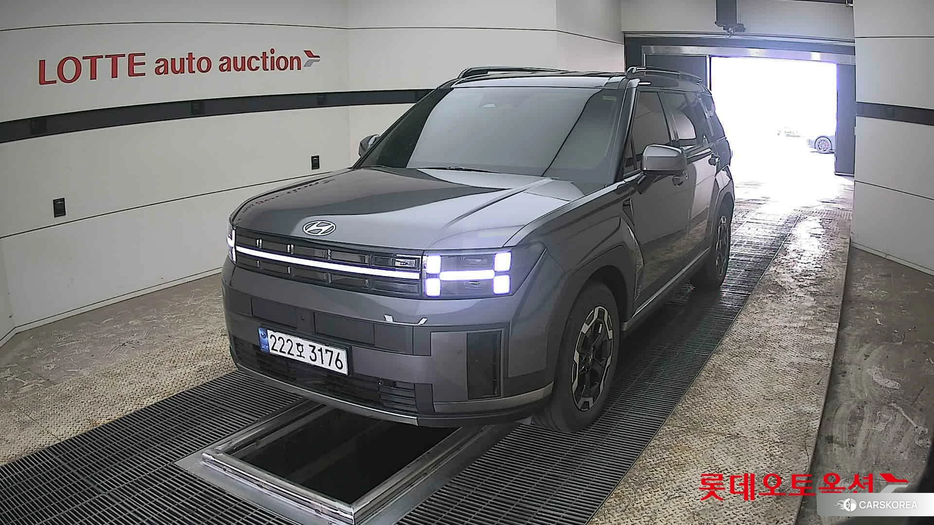 Hyundai Santa Fe 2024 Magnetic Grey Metallic из Кореи