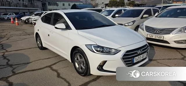 Hyundai Avante AD 2018 Белый из Кореи