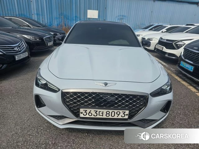 Genesis G70 2018 Небесно-голубой из Кореи