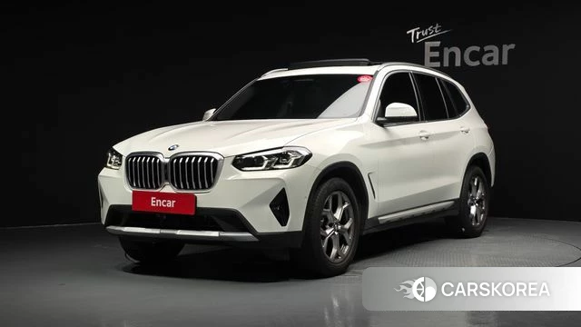 BMW X3 (G01) 2023 Белый из Кореи