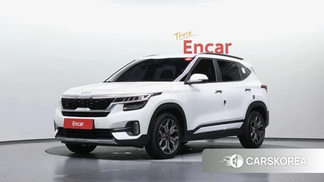Kia Seltos 2021 Белый из Кореи
