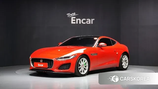 Jaguar F-TYPE 2021 Красный из Кореи