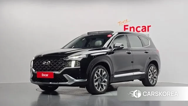 Hyundai The New Santa Fe 2021 Черный из Кореи