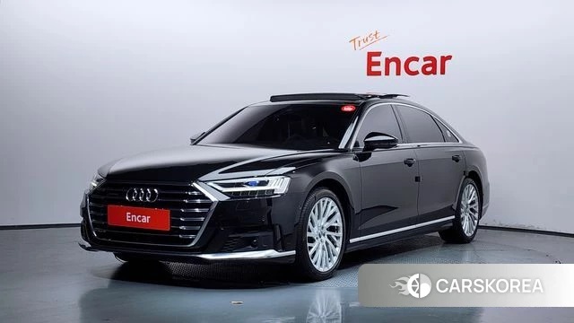 Audi A8 (D5) 2021 Черный из Кореи