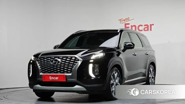 Hyundai Palisade 2019 Черный из Кореи
