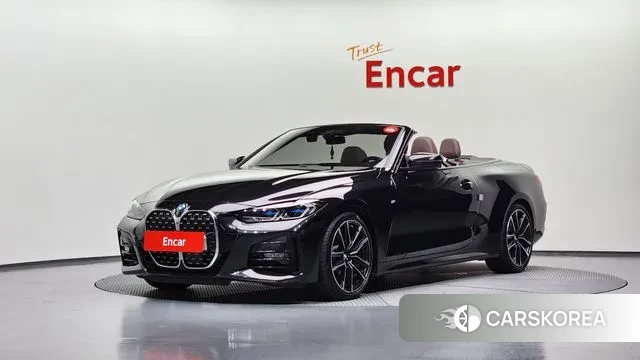 BMW 4 Series (G22) 2023 Черный из Кореи