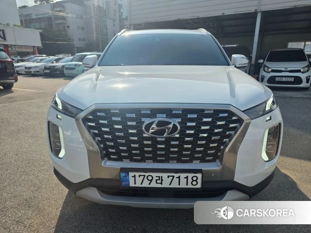 Hyundai Palisade 2021 Белый из Кореи