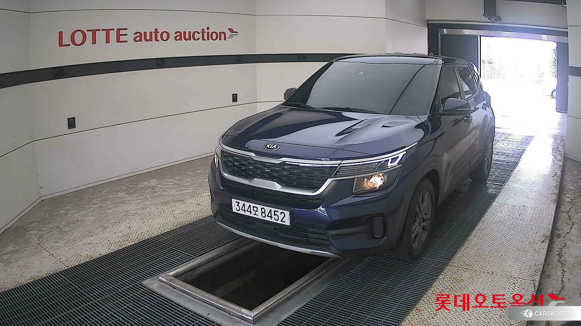 Kia Seltos 2020 Dark Ocean Blue из Кореи