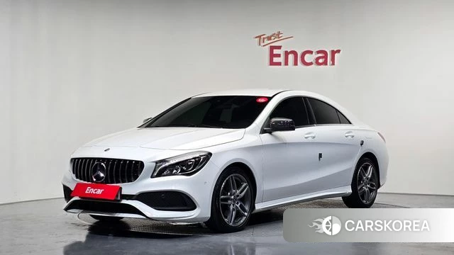 Mercedes-Benz CLA-Class C117 2018 Белый из Кореи