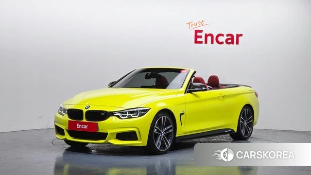 BMW 4 Series (F32) 2018 Желтый из Кореи