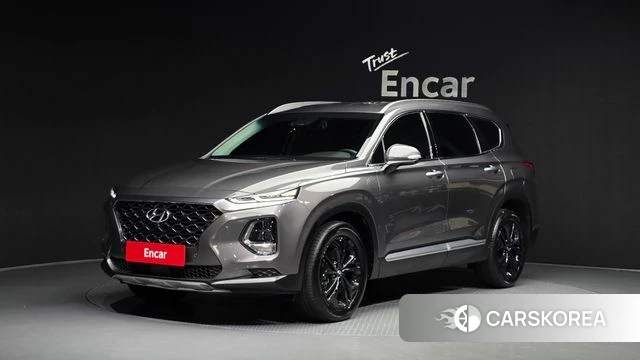 Hyundai Santa Fe TM 2019 Серый из Кореи