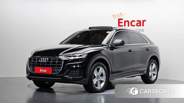 Audi Q8 (4M) 2021 Черный из Кореи