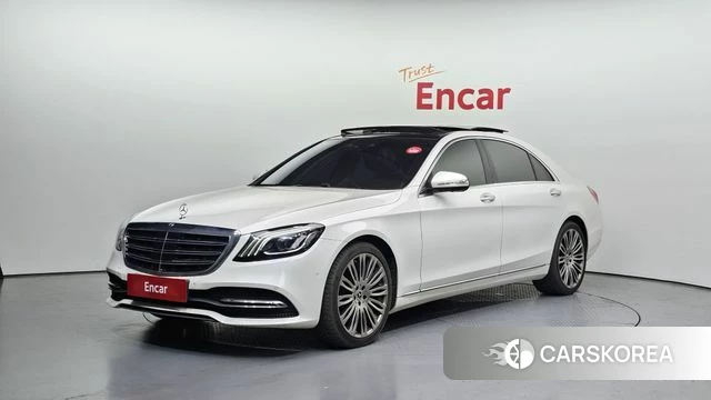 Mercedes-Benz S-Class W222 2019 Белый из Кореи