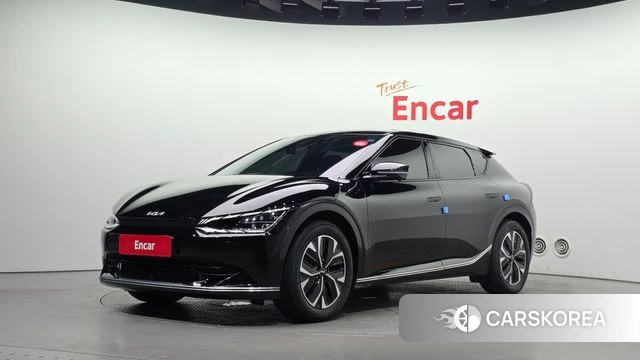 Kia EV6 2023 Черный из Кореи