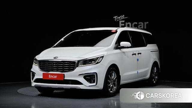 Kia The New Carnival 2019 Белый из Кореи