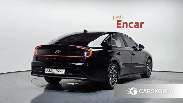 Hyundai Sonata Hybrid (DN8) 2021 Черный из Кореи