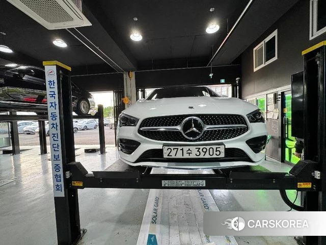 Mercedes-Benz CLA-Class C118 2022 Белый из Кореи
