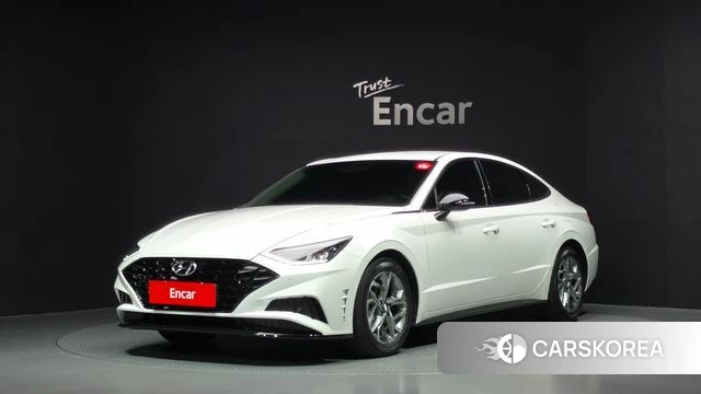Hyundai Sonata (DN8) 2022 Белый из Кореи