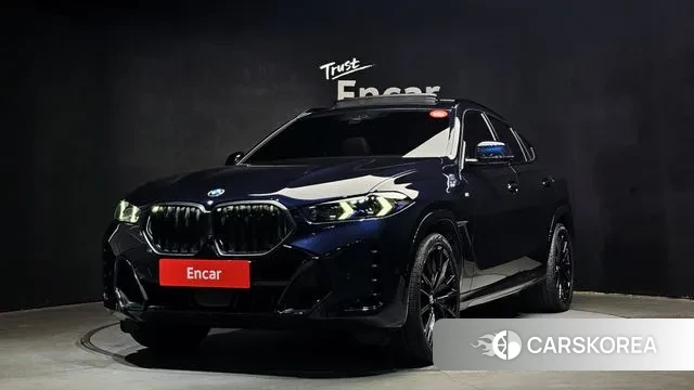 BMW X6 (G06) 2025 Черный из Кореи