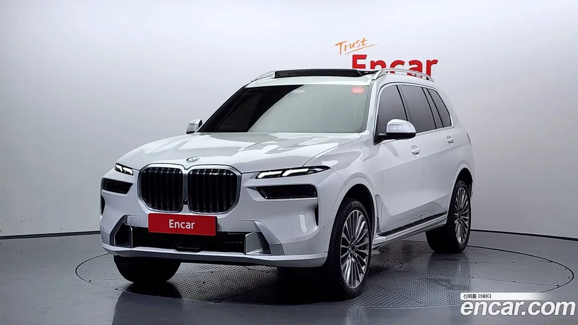 BMW X7 (G07) 2023 Белый из Кореи