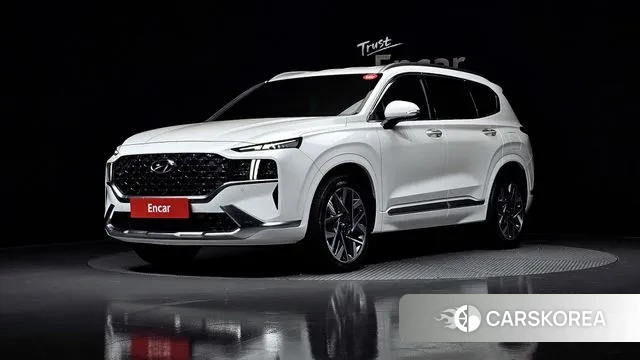 Hyundai The New Santa Fe 2021 Белый из Кореи