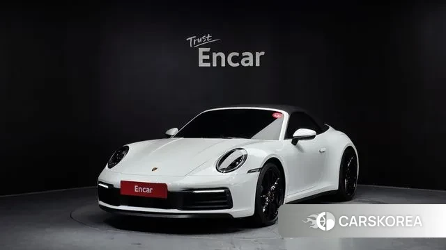 Porsche 911(992) 2022 Белый из Кореи