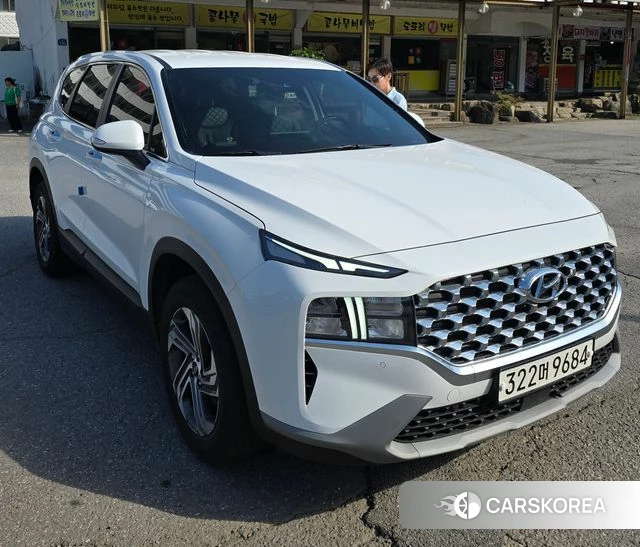 Hyundai The New Santa Fe 2021 Белый из Кореи