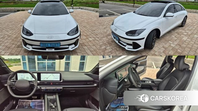 Hyundai Ionic 6 2024 Белый из Кореи