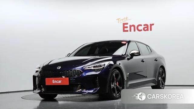 Kia Stinger 2019 Синий из Кореи