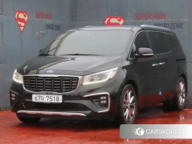 Kia The New Carnival 2019 Черный из Кореи