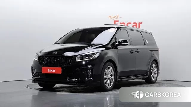 Kia The New Carnival 2019 Черный из Кореи