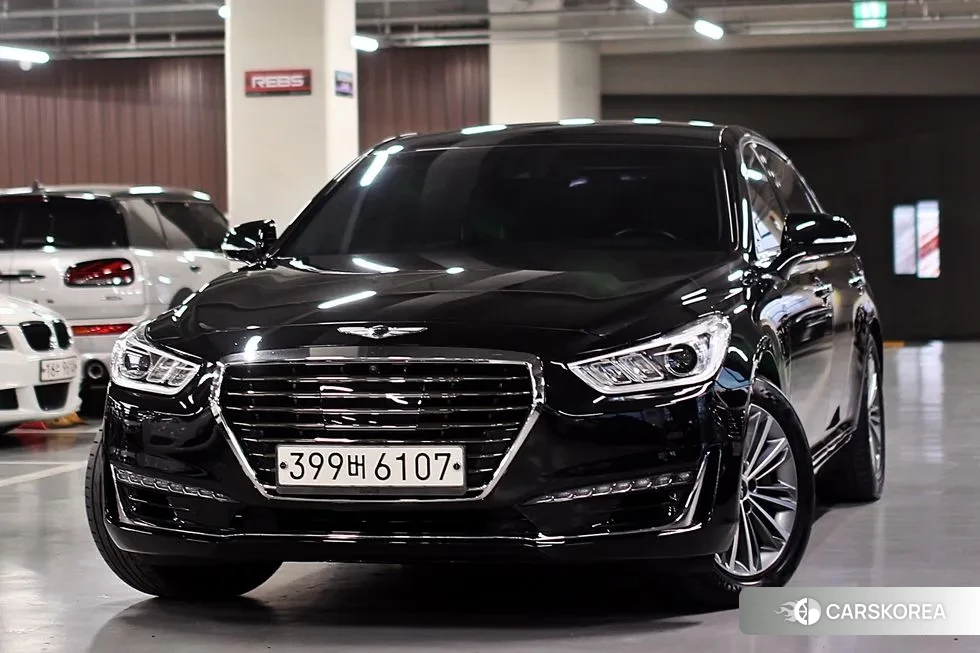 Genesis EQ900 2018 Черный из Кореи